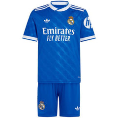 Kids Real Madrid Third Jersey Kit 2025/26 