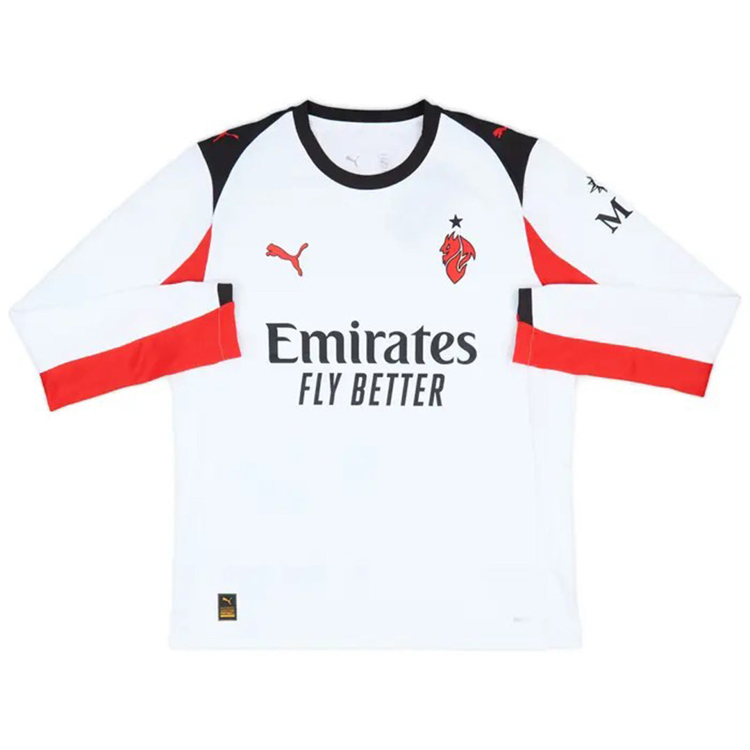 AC Milan Away Long Sleeve Jersey 2025/26 