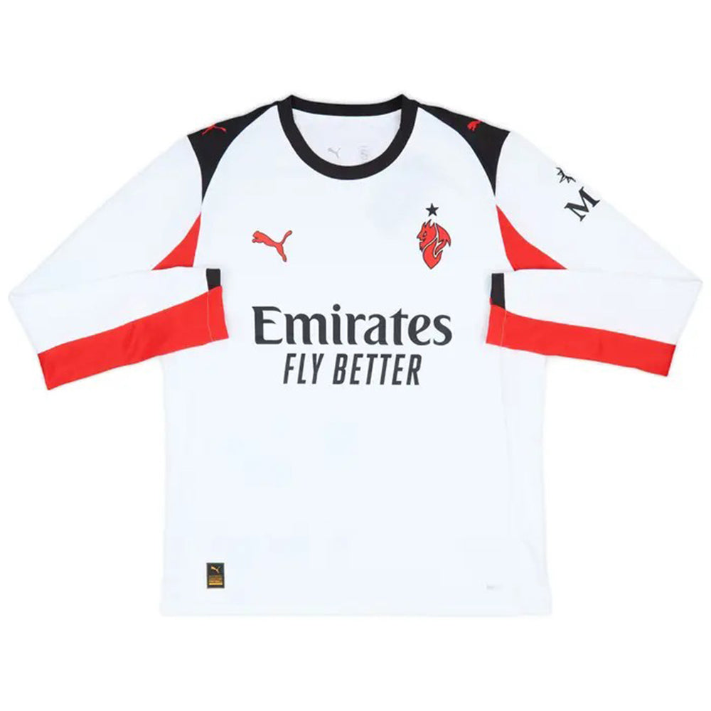 AC Milan Away Long Sleeve Jersey 2025/26 