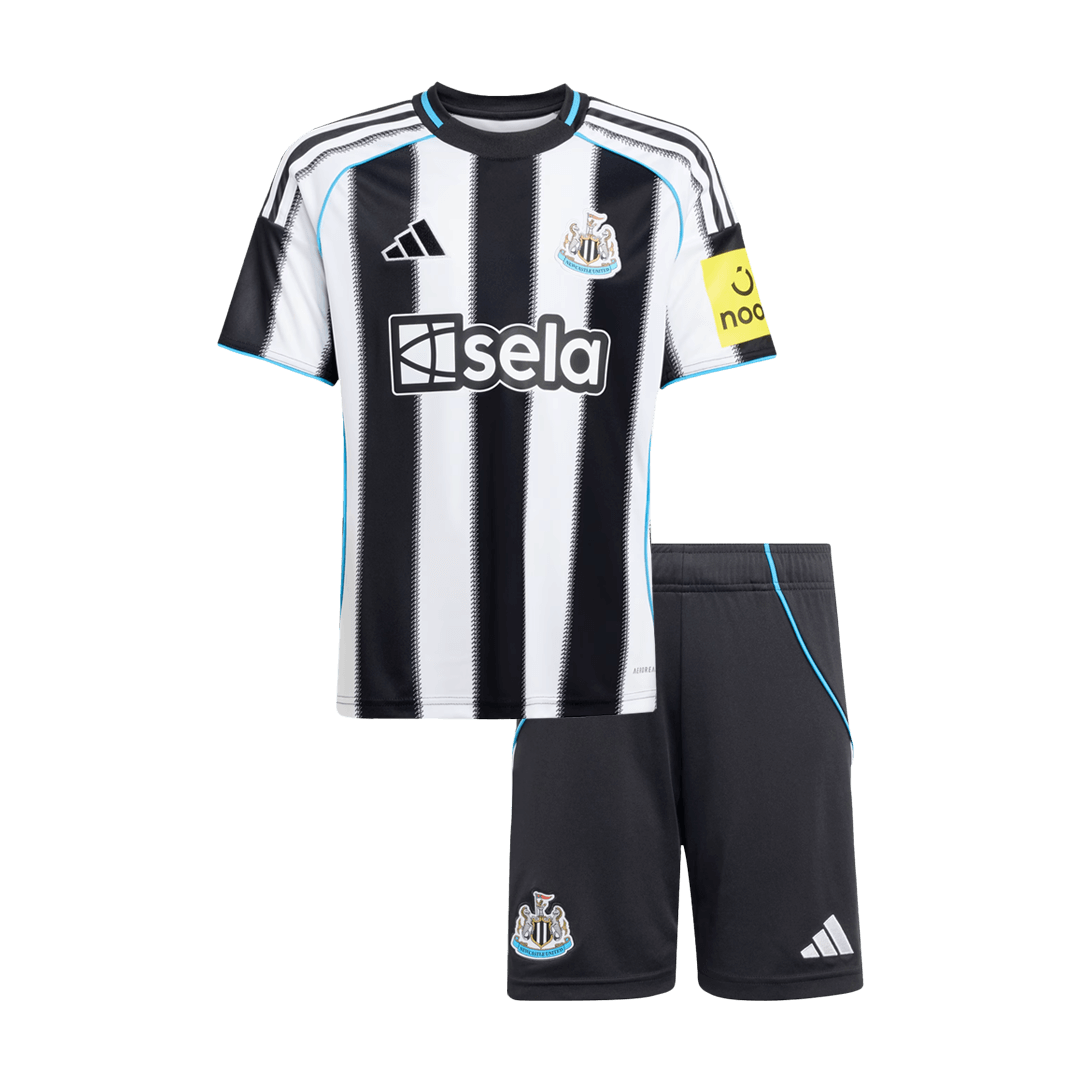 Kids Newcastle United Home Jersey Kit 2025/26 