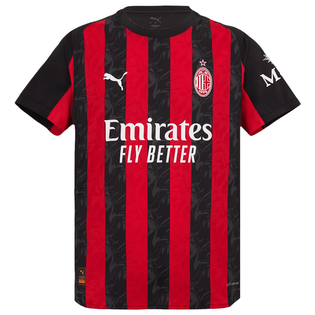 AC Milan Home Match Jersey Player Version 2025/26 