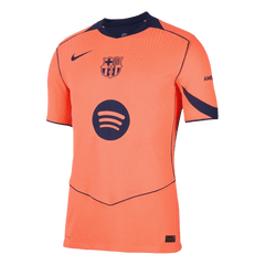 PEDRI #8 Barcelona Third Match Jersey Player Version 2025/26 - UCL 