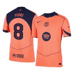 PEDRI #8 Barcelona Third Match Jersey Player Version 2025/26 - UCL 