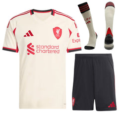 Liverpool Away Jersey Full Kit 2025/26 