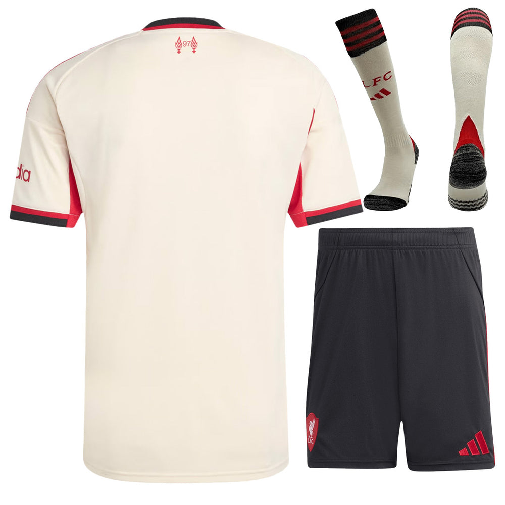 Liverpool Away Jersey Full Kit 2025/26 