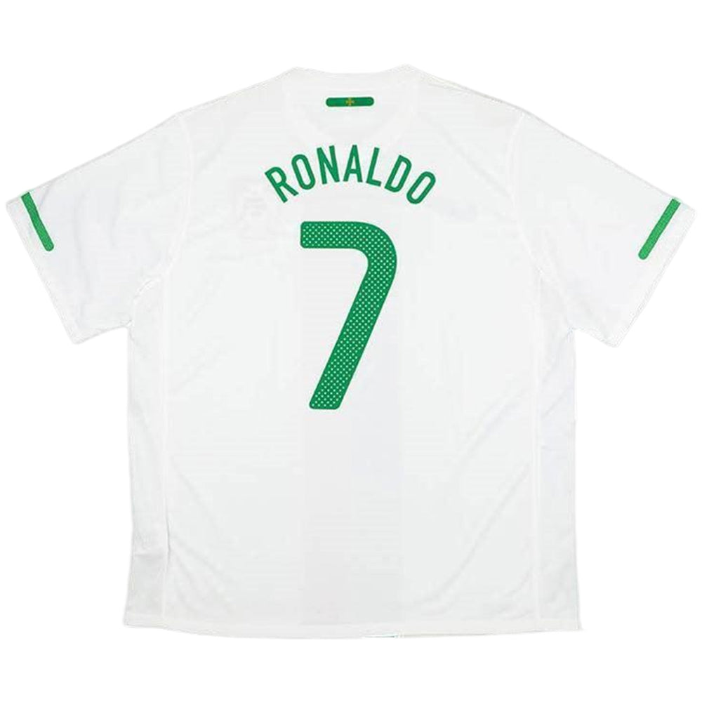 RONALDO #7 Retro Portugal Away Jersey 2010 