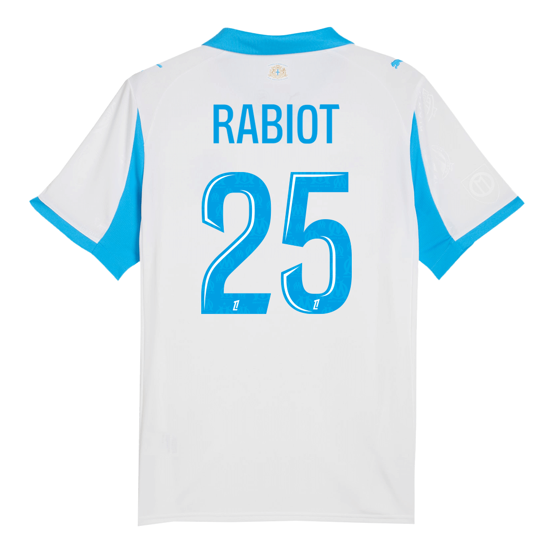 RABIOT #25 Marseille Home Jersey 2025/26 