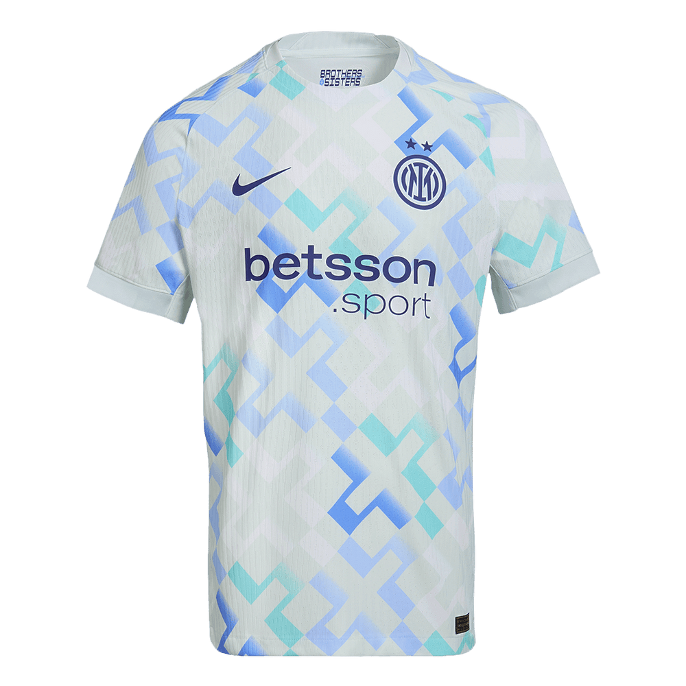 DUMFRIES #2 Inter Milan Away Match Jersey Player Version 2025/26 