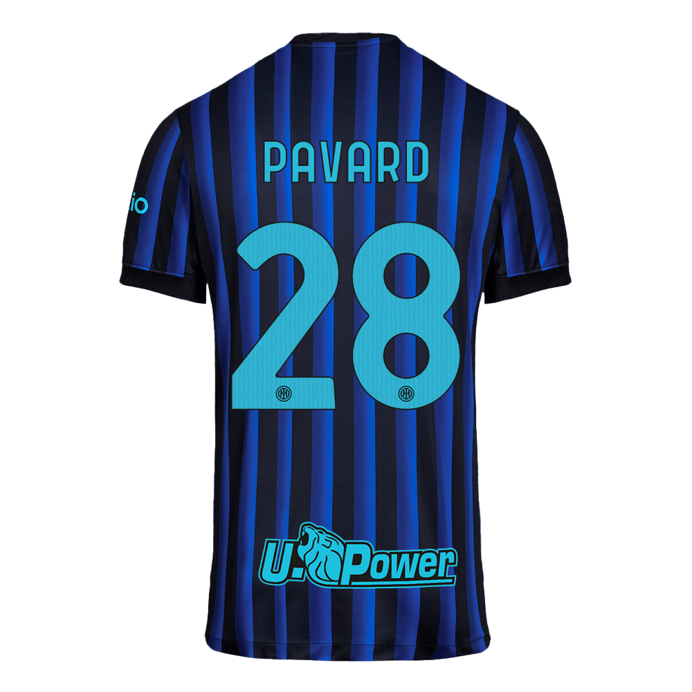 PAVARD #28 Inter Milan Home Jersey 2025/26 