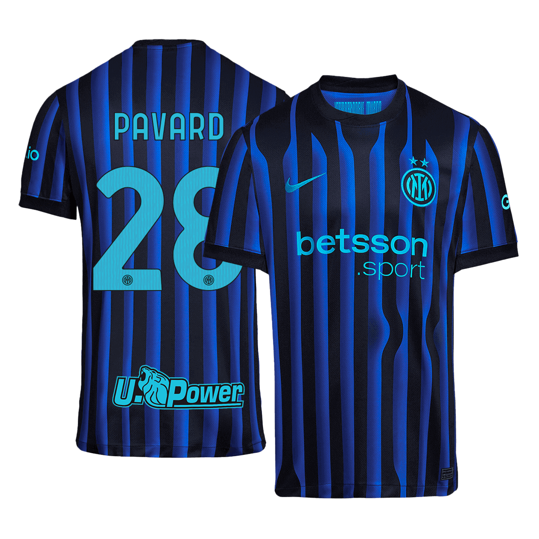 PAVARD #28 Inter Milan Home Jersey 2025/26 