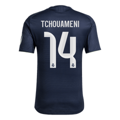 TCHOUAMENI #14 Real Madrid Away Match Jersey Player Version 2025/26 