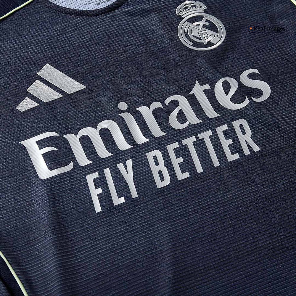 F.MENDY #23 Real Madrid Away Match Jersey Player Version 2025/26 