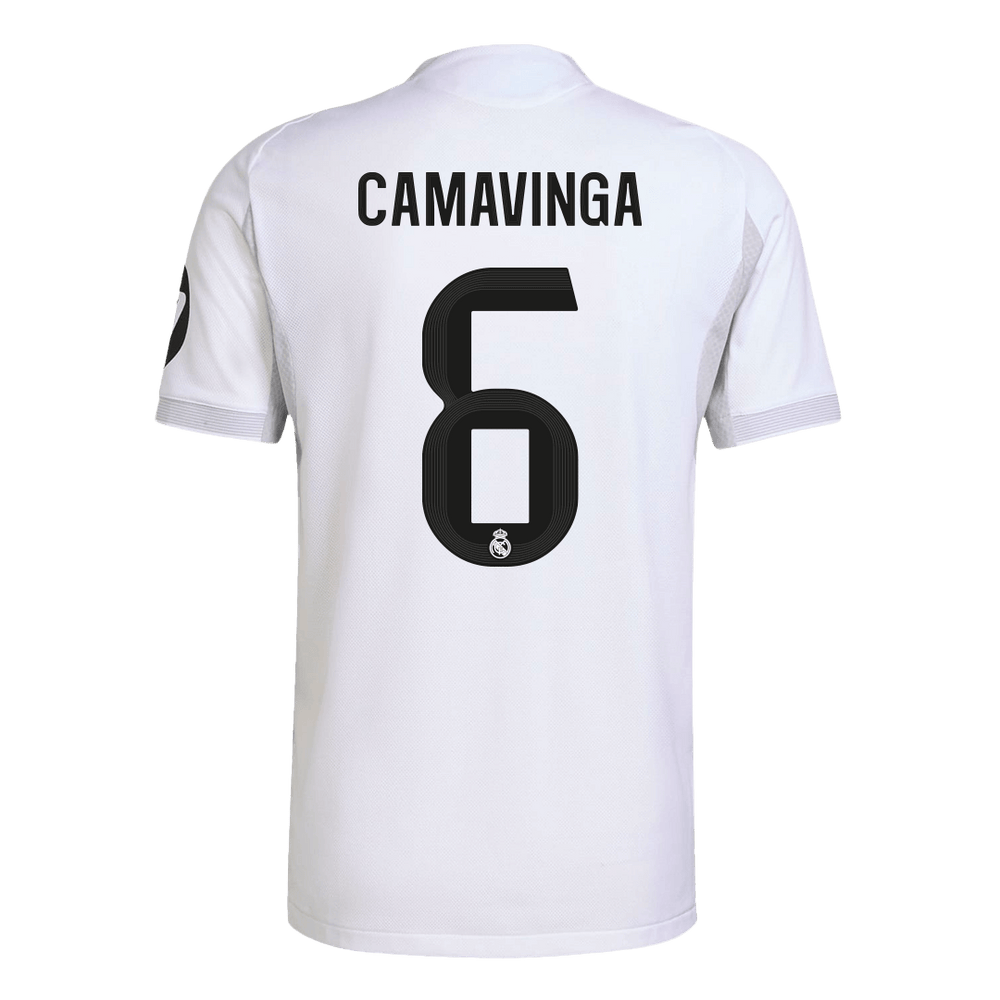 CAMAVINGA #6 Real Madrid Home Match Jersey Player Version 2025/26 