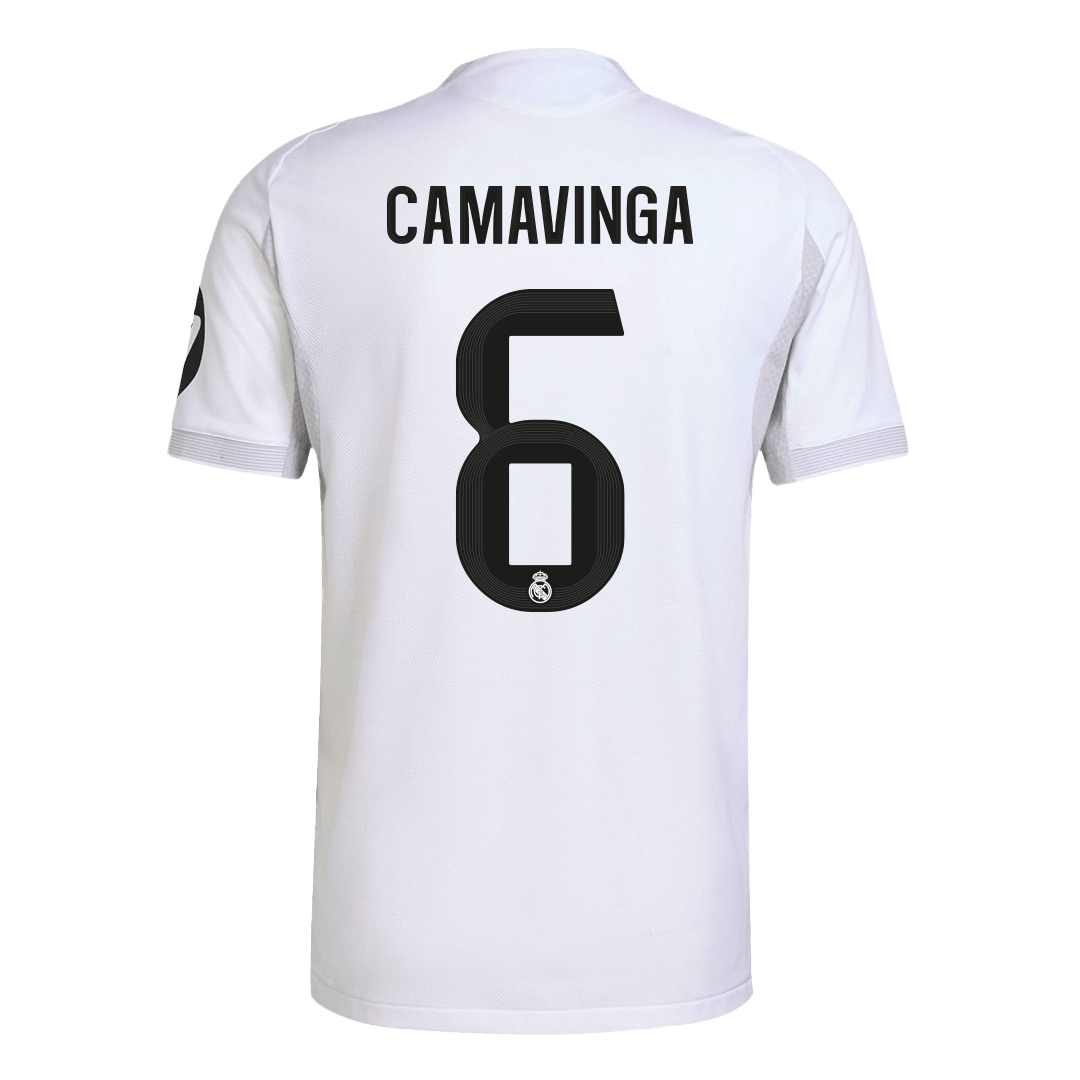 CAMAVINGA #6 Real Madrid Home Match Jersey Player Version 2025/26 