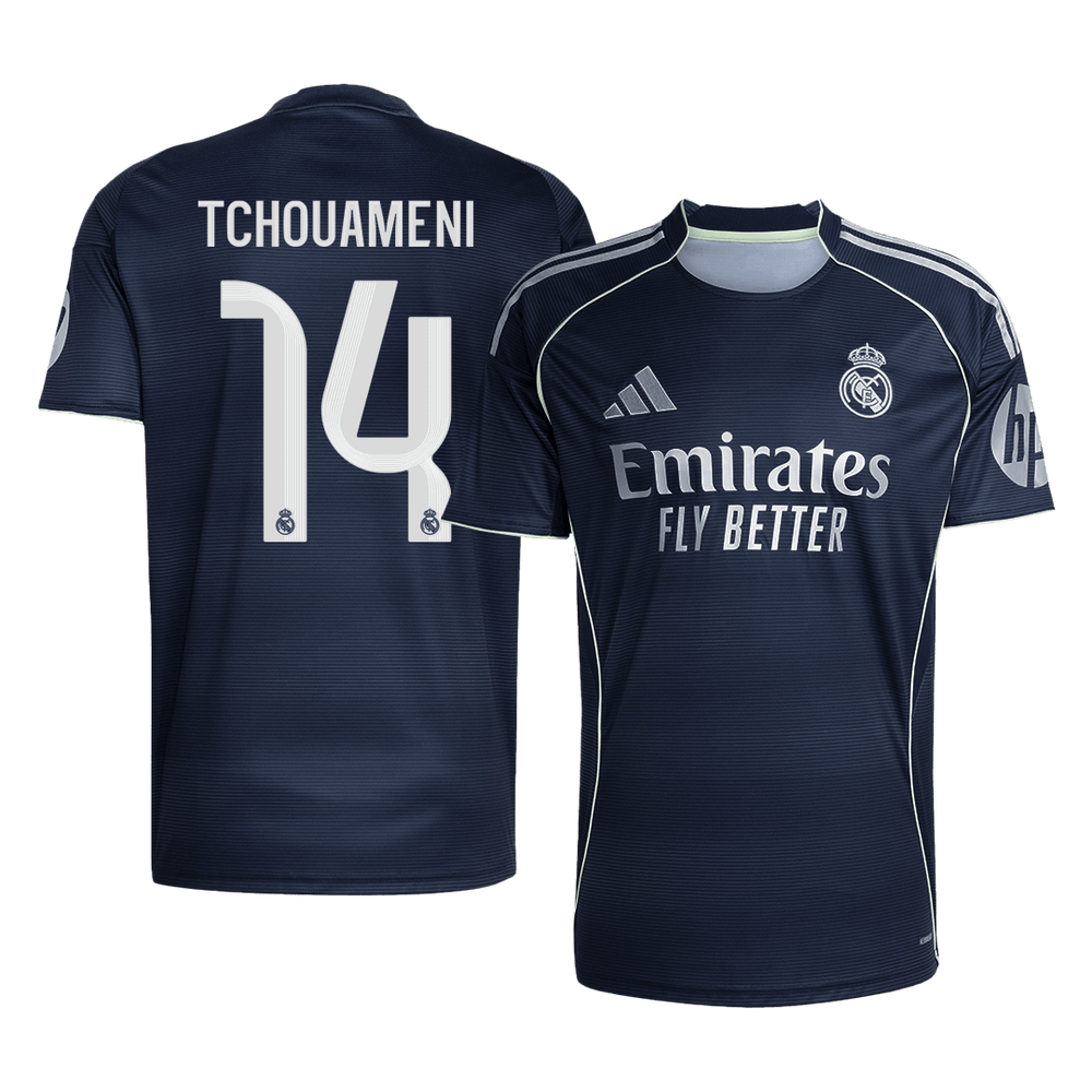 TCHOUAMENI #14 Real Madrid Away Jersey 2025/26 - [Super Replica] 