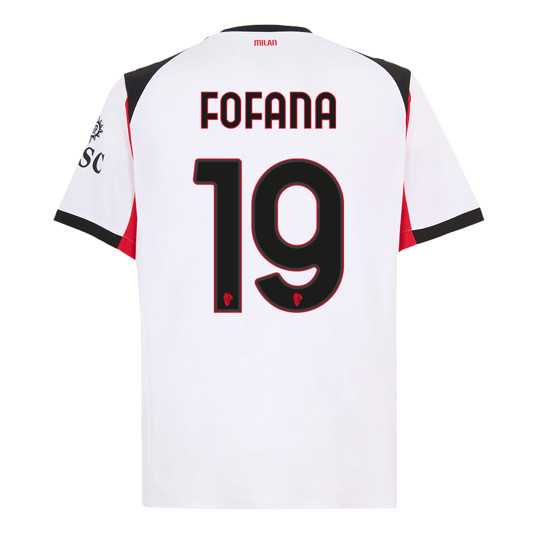 FOFANA #19 AC Milan Away Jersey 2025/26 