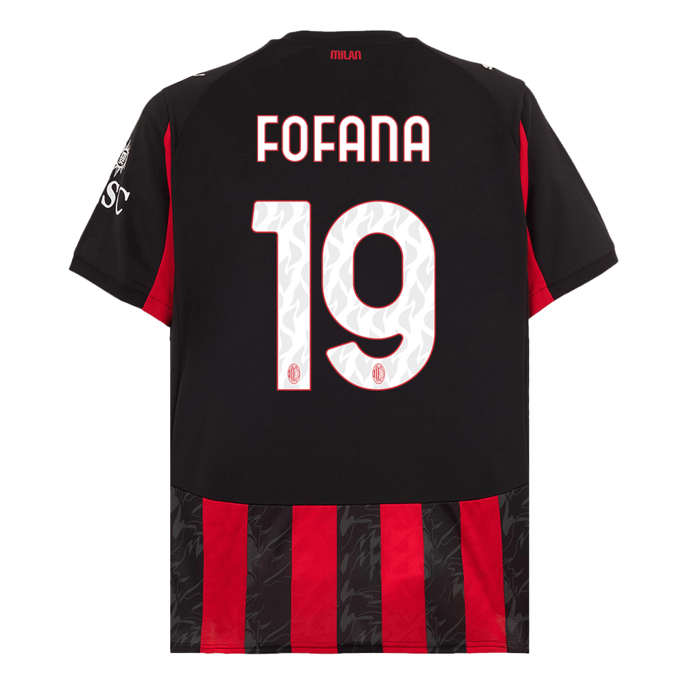 FOFANA #19 AC Milan Home Jersey 2025/26 - [Super Replica] 