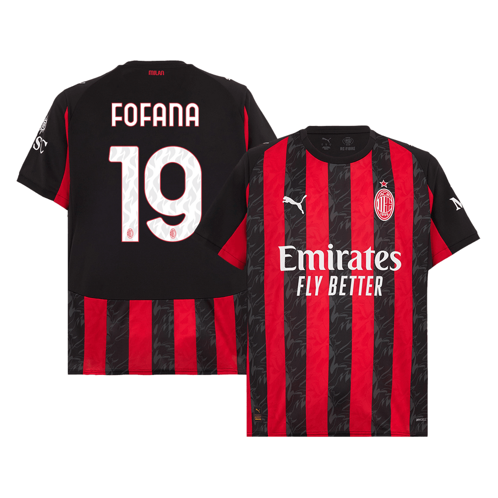 FOFANA #19 AC Milan Home Jersey 2025/26 - [Super Replica] 
