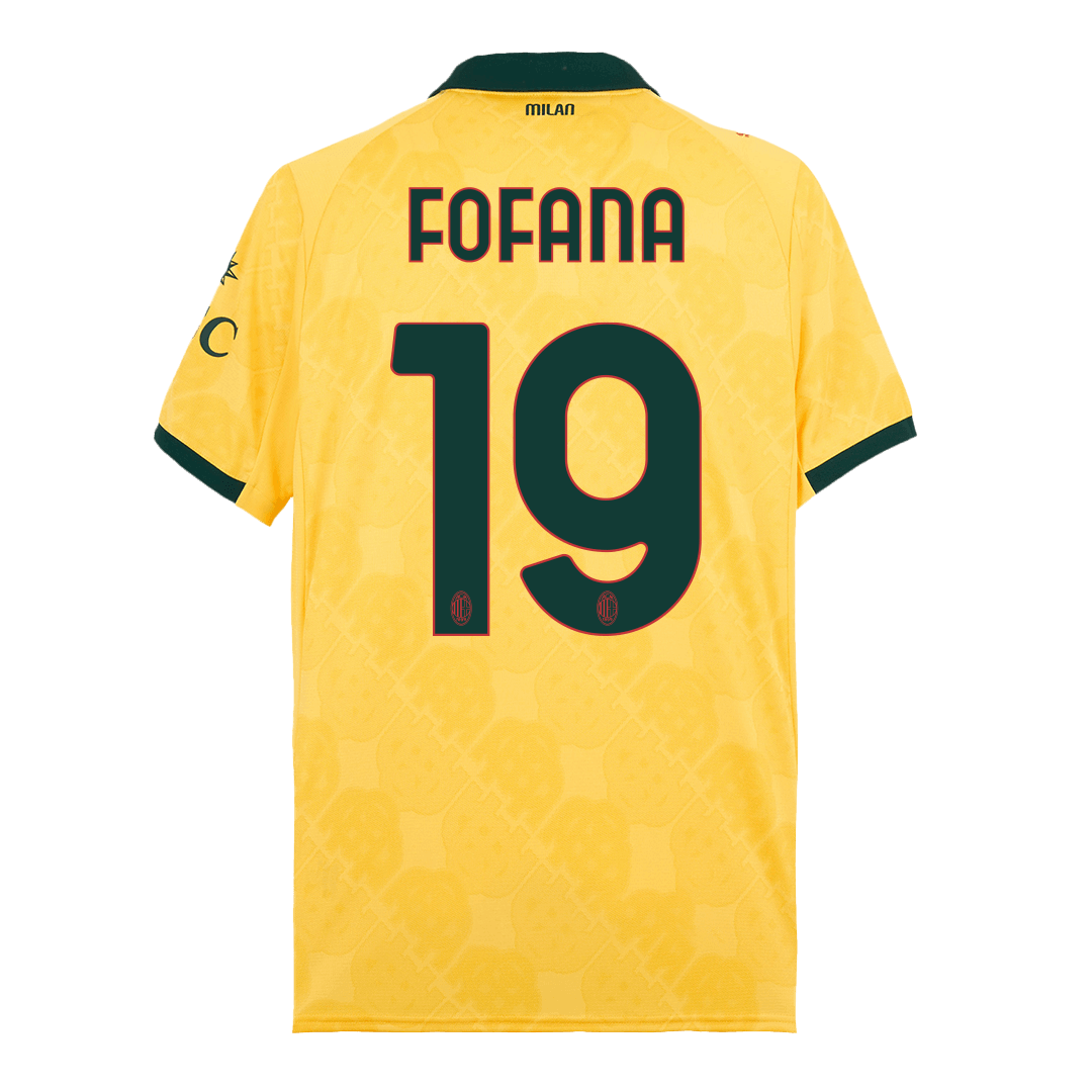 FOFANA #19 AC Milan Third Jersey 2025/26 