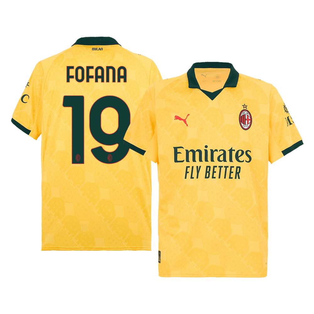 FOFANA #19 AC Milan Third Jersey 2025/26 