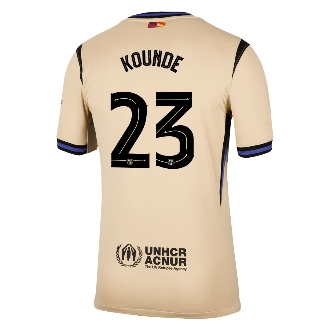 KOUNDE #23 Barcelona Away Jersey 2025/26 - UCL 