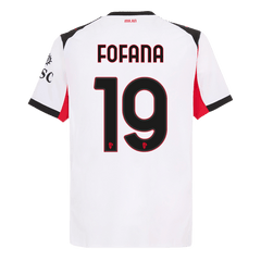 FOFANA #19 AC Milan Away Match Jersey Player Version 2025/26 