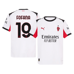 FOFANA #19 AC Milan Away Match Jersey Player Version 2025/26 