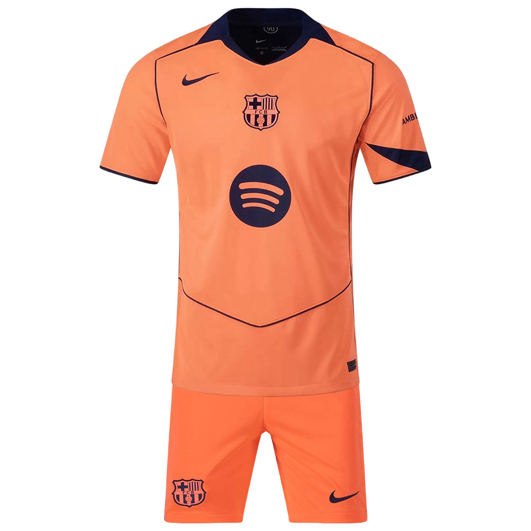 Kids Barcelona Third Jersey Kit 2025/26 