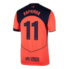 RAPHINHA #11 Barcelona Third Jersey 2025/26 
