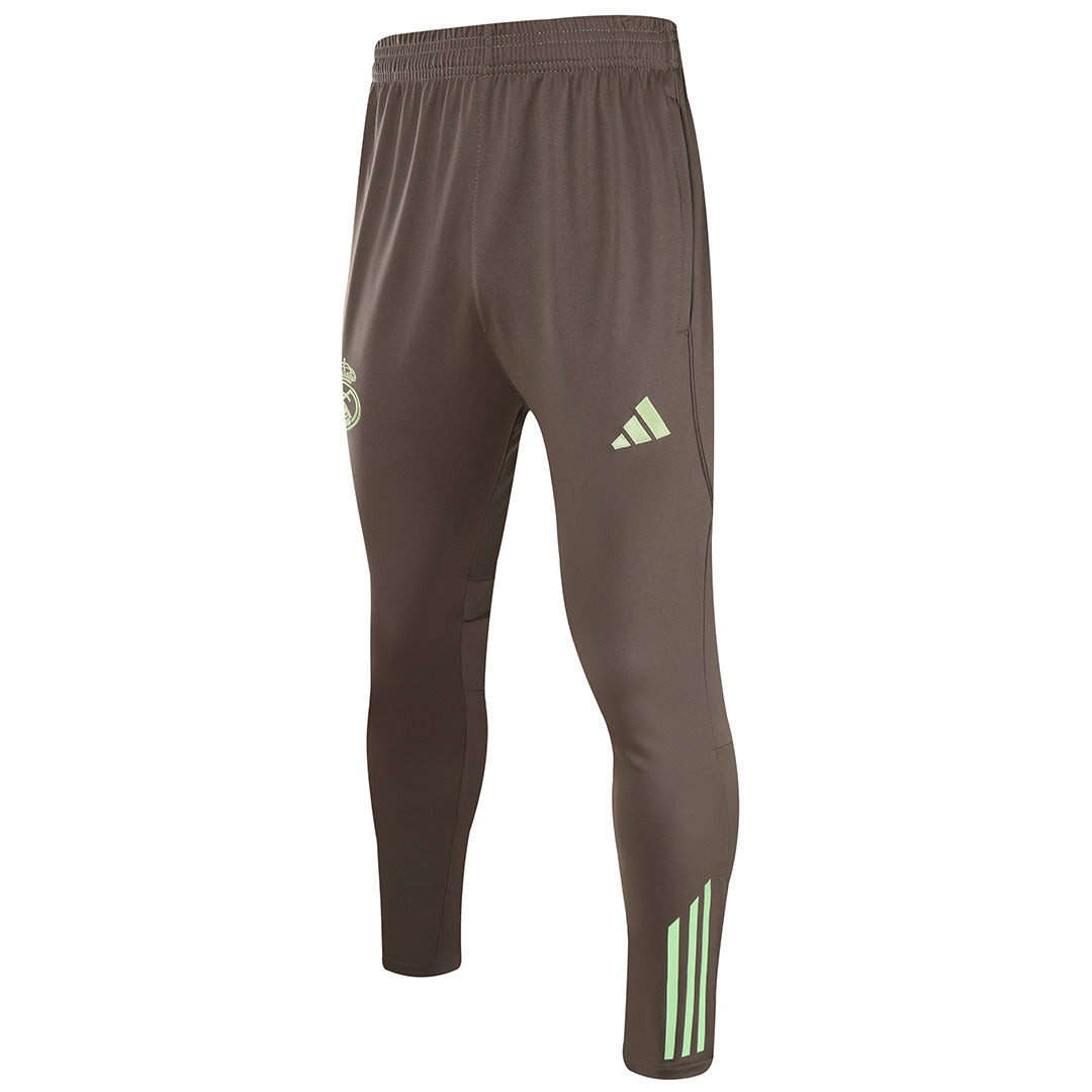 Real Madrid 1/4 Zipper Sweat Kit(Top+Pants) Green 2025/26 