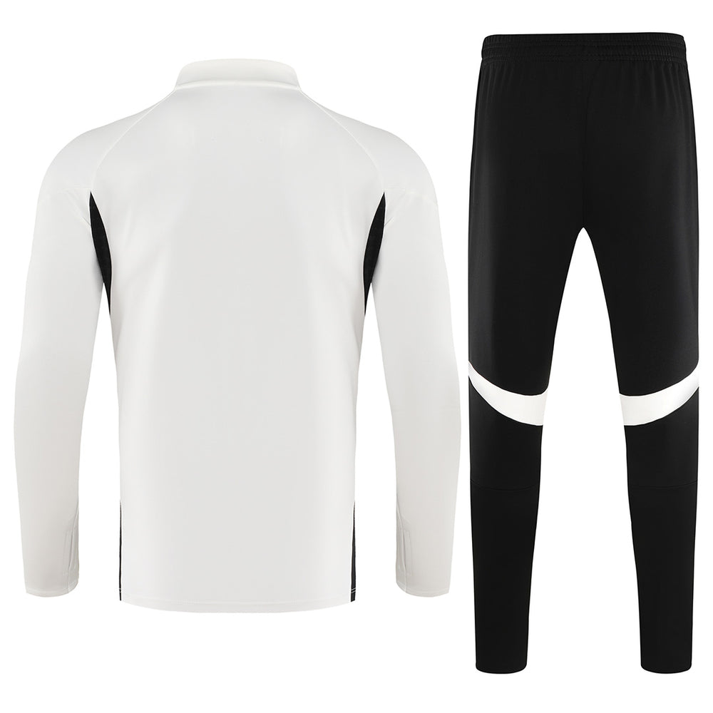 Kids Liverpool 1/4 Zipper Sweat Kit(Top+Pants) White 2025/26 