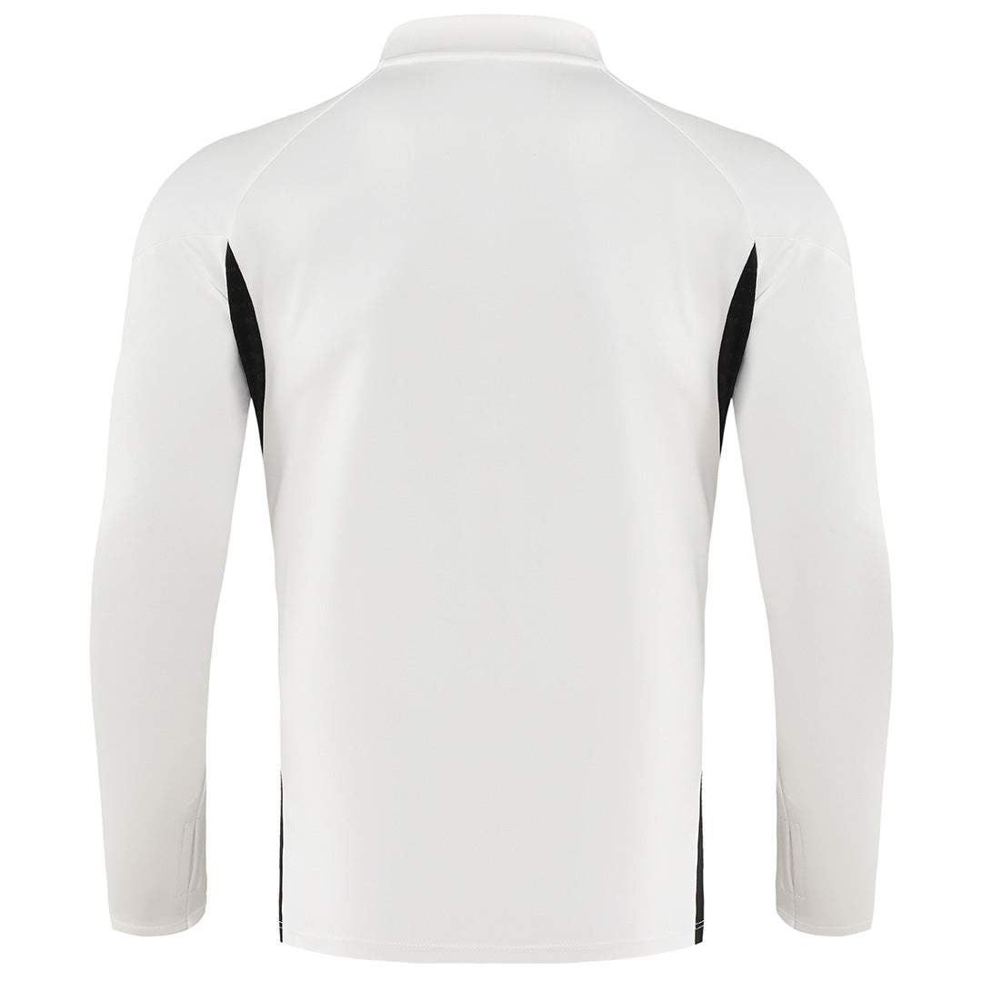Kids Liverpool 1/4 Zipper Sweat Kit(Top+Pants) White 2025/26 