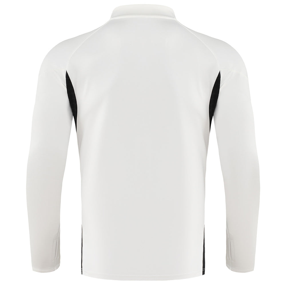 Kids Liverpool 1/4 Zipper Sweat Kit(Top+Pants) White 2025/26 