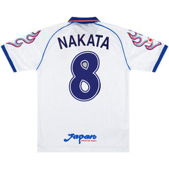 Nakata #8 Retro Japan Away Jersey 1998 