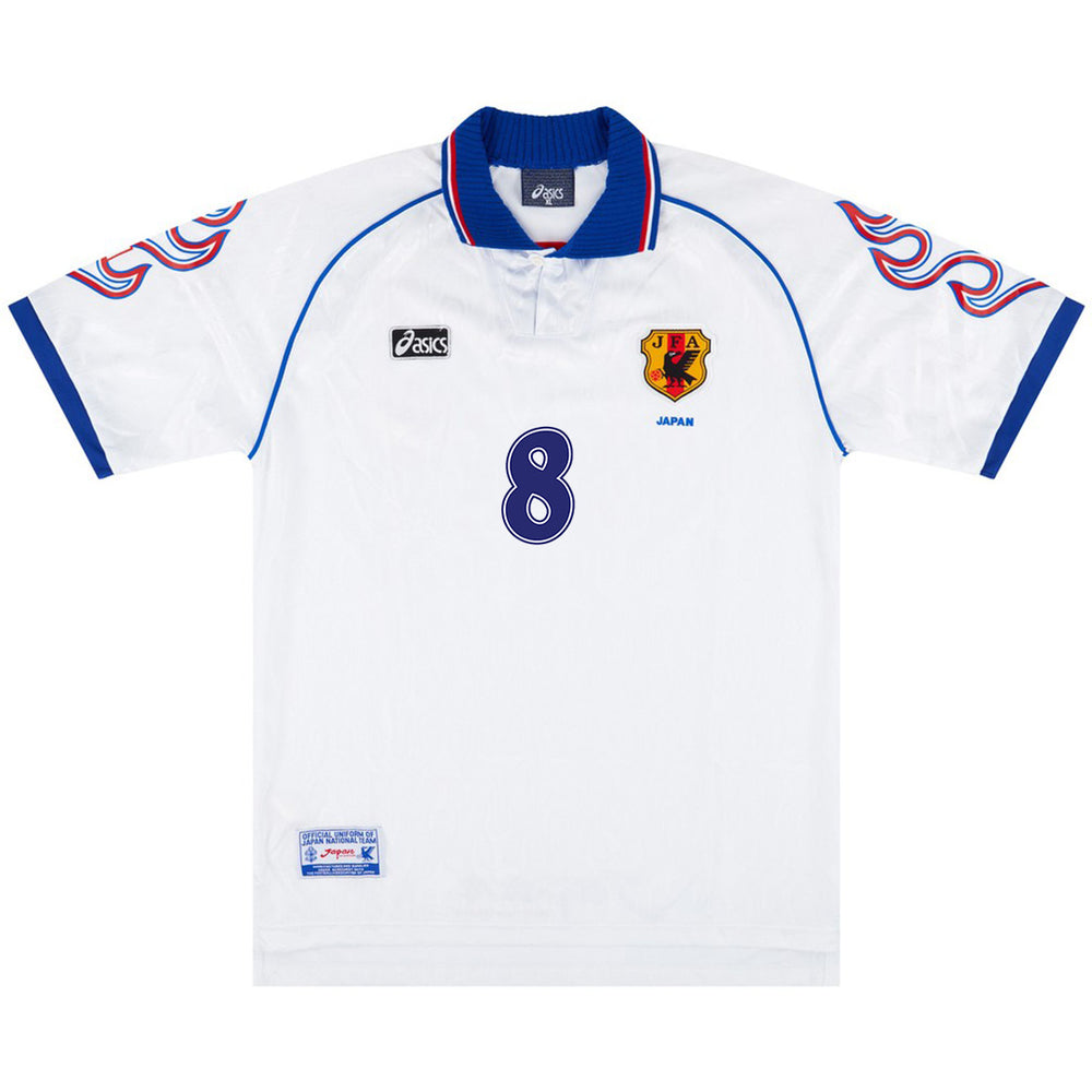 Nakata #8 Retro Japan Away Jersey 1998 