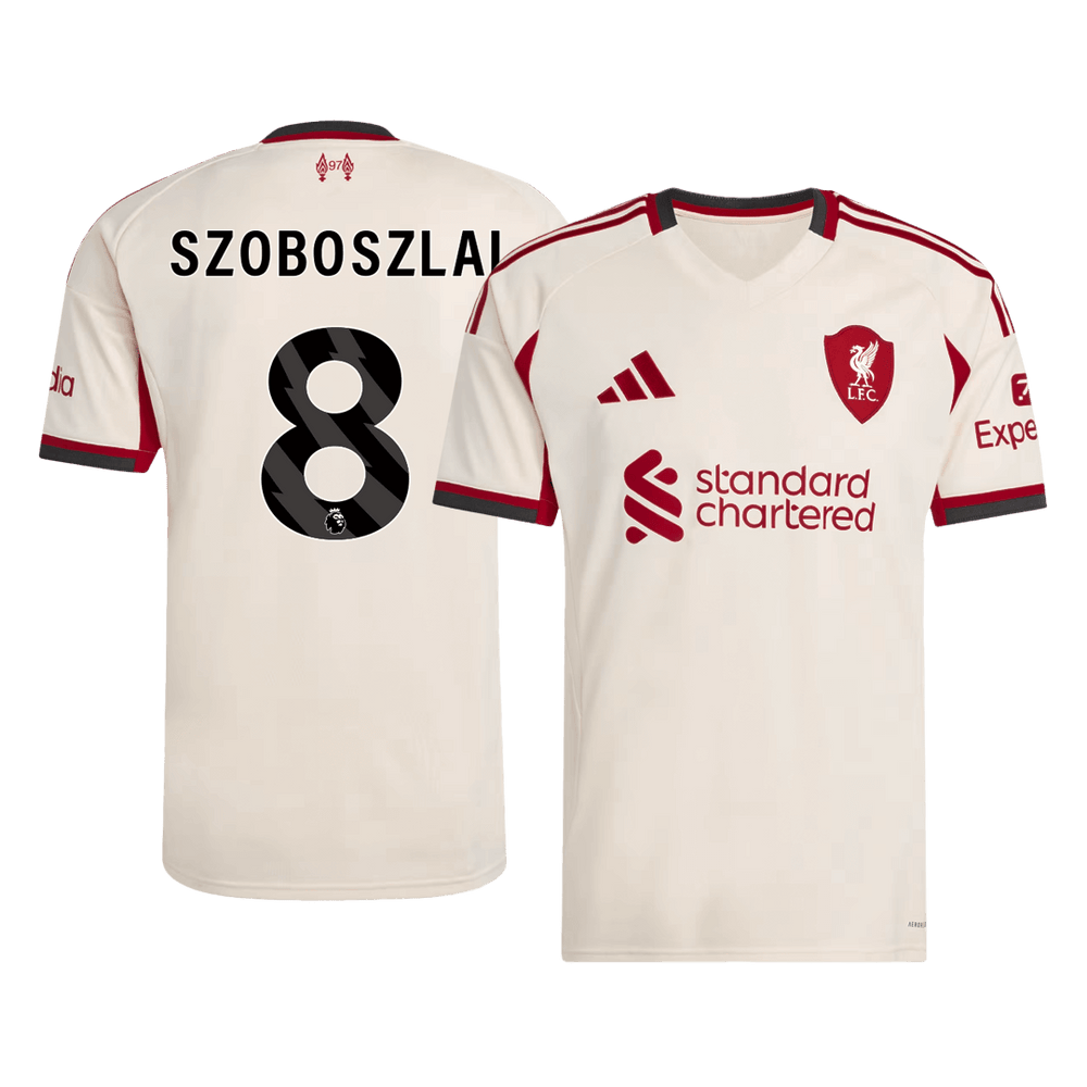 SZOBOSZLAI #8 Liverpool Away Jersey 2025/26 