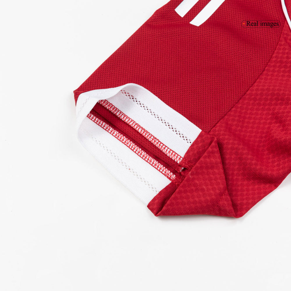 SZOBOSZLAI #8 Liverpool Home Match Jersey Player Version 2025/26 