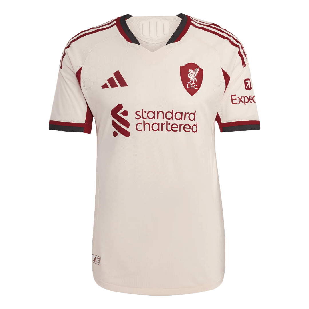 GAKPO #18 Liverpool Away Match Jersey Player Version 2025/26 