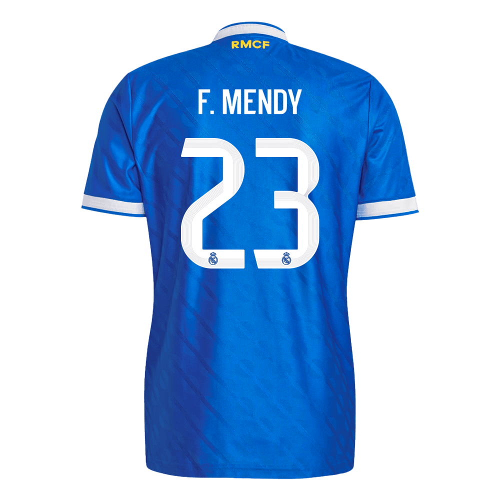 F. MENDY #23 Real Madrid Third Match Jersey Player Version 2025/26 