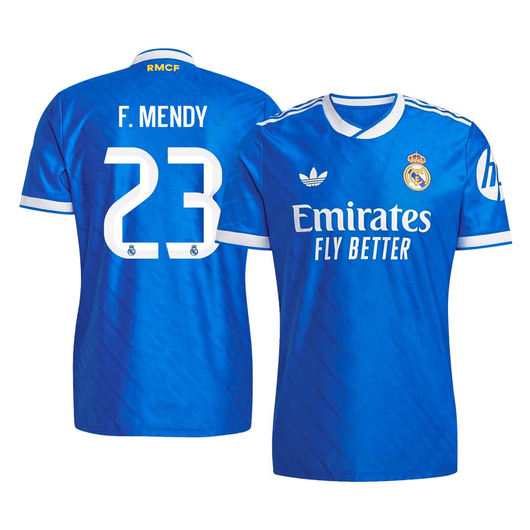 F. MENDY #23 Real Madrid Third Match Jersey Player Version 2025/26 