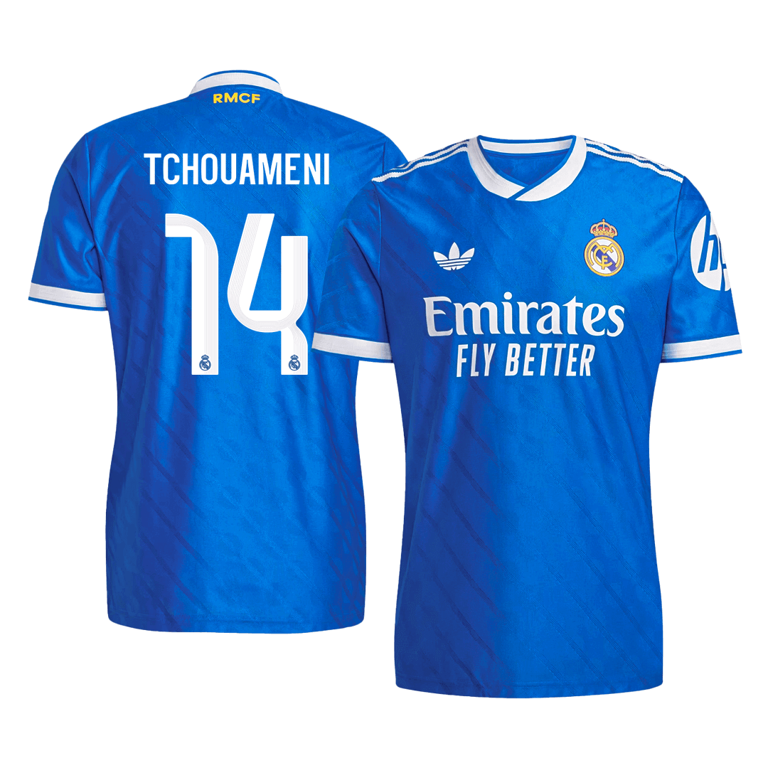 TCHOUAMENI #14 Real Madrid Third Match Jersey Player Version 2025/26 