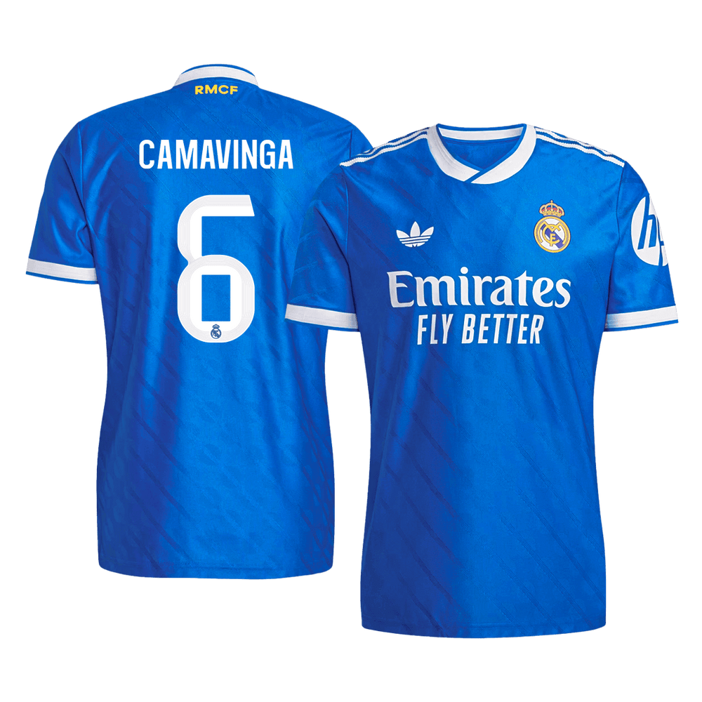 CAMAVINGA #6 Real Madrid Third Match Jersey Player Version 2025/26 
