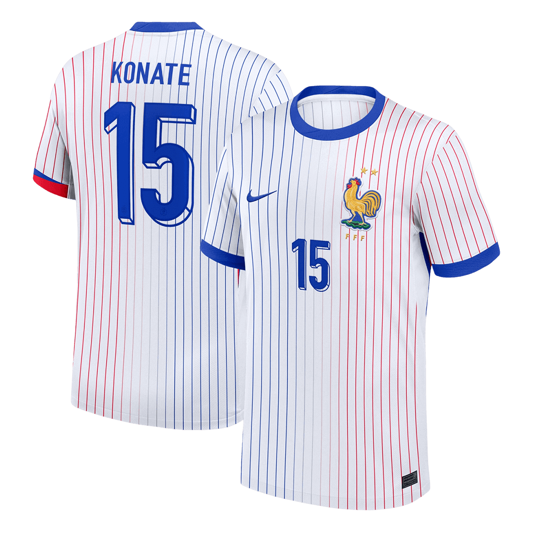 KONATE #15 France Away Jersey 
