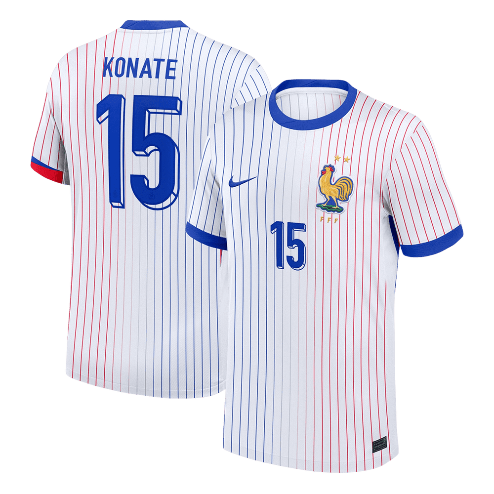KONATE #15 France Away Jersey 