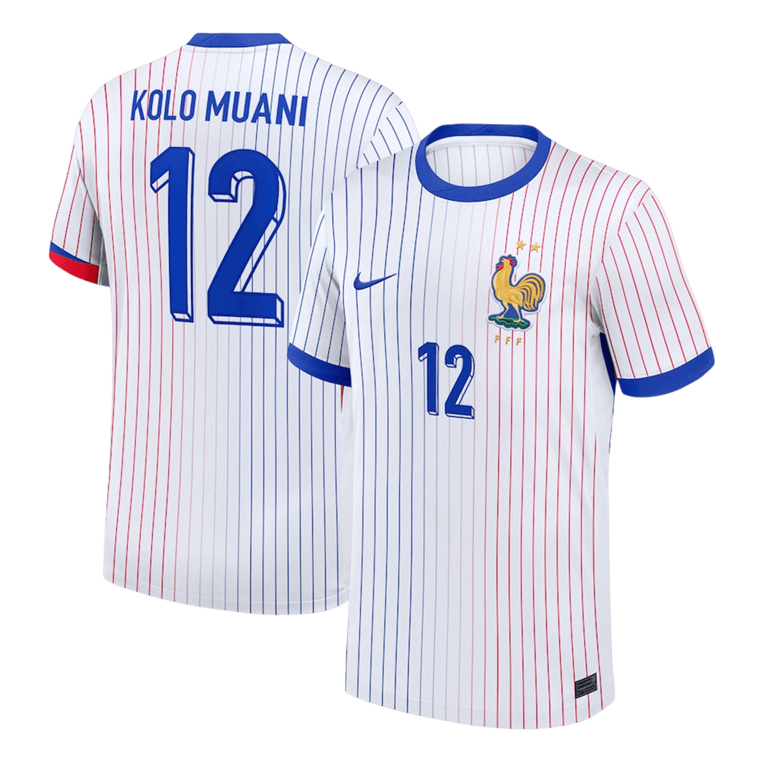 KOLO MUANI #12 France Away Jersey 
