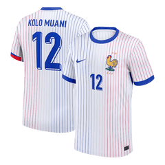 KOLO MUANI #12 France Away Jersey 