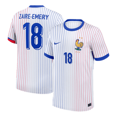 ZAIRE-EMERY #18 France Away Jersey 