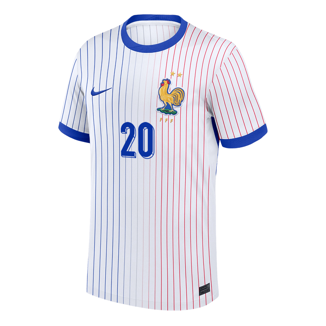 COMAN #20 France Away Jersey 