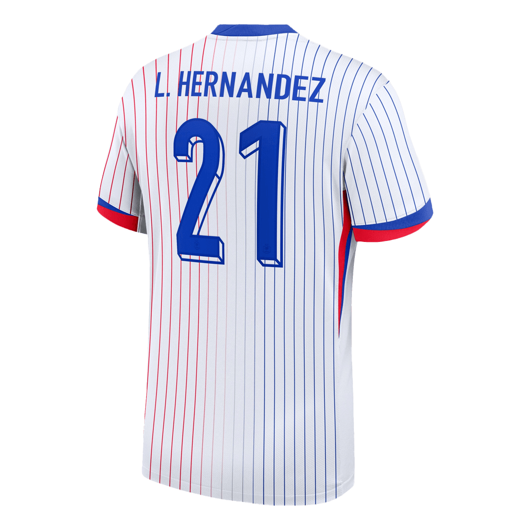 L.HERNANDEZ #21 France Away Jersey 