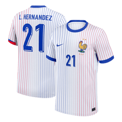 L.HERNANDEZ #21 France Away Jersey 